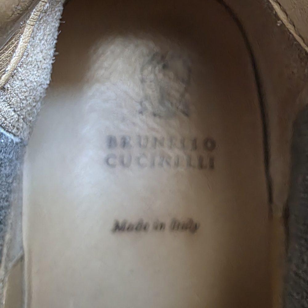 Brunello Cucinelli Embossed Shoes - Picture 5 of 5
